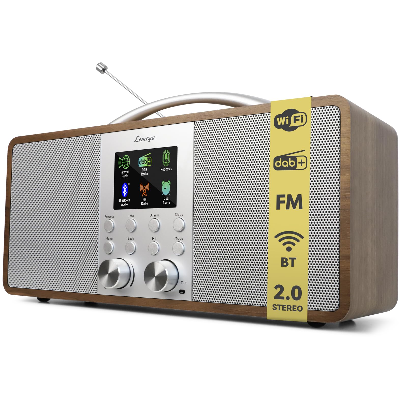 イービーエム　アールジー Amazon.com: Lemega IR6 Internet Radio with Podcasts & Bluetooth